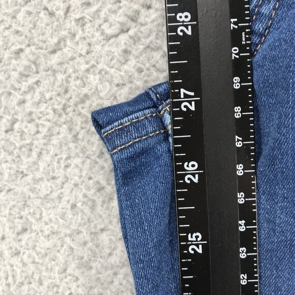 CALVIN KLEIN Jeans Womens Size 6 High Rise Skinny Medium Wash Repreve Denim - Picture 16 of 16